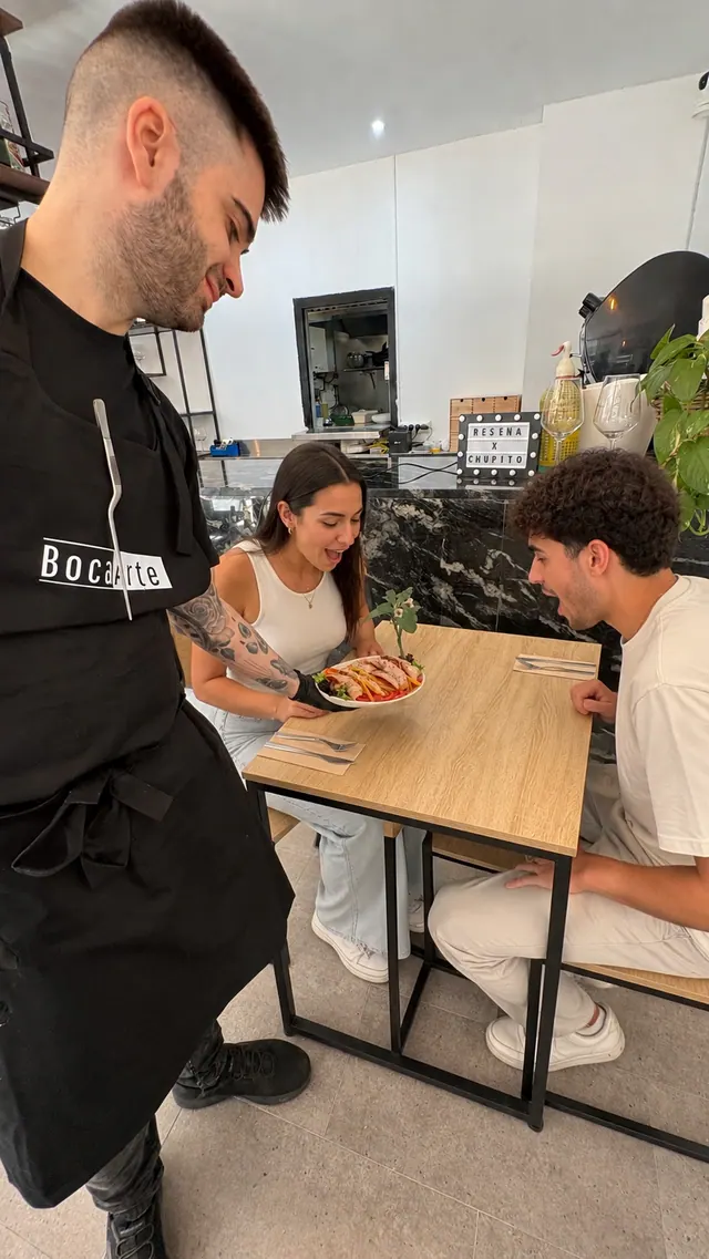 BocaArte · El ambiente · tapas de autor Barcelona